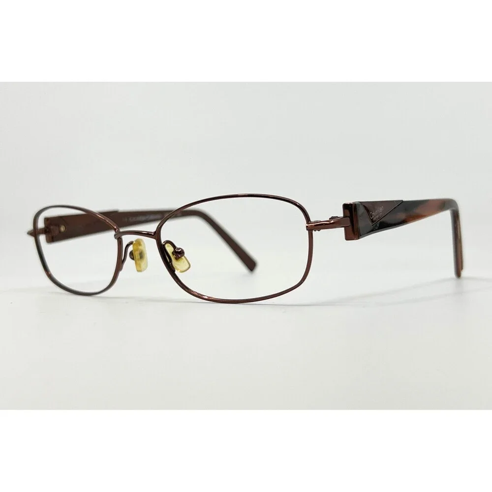 Calvin Klein Eyeglasses Womens Brown Oval CK7230 210 50-16-135